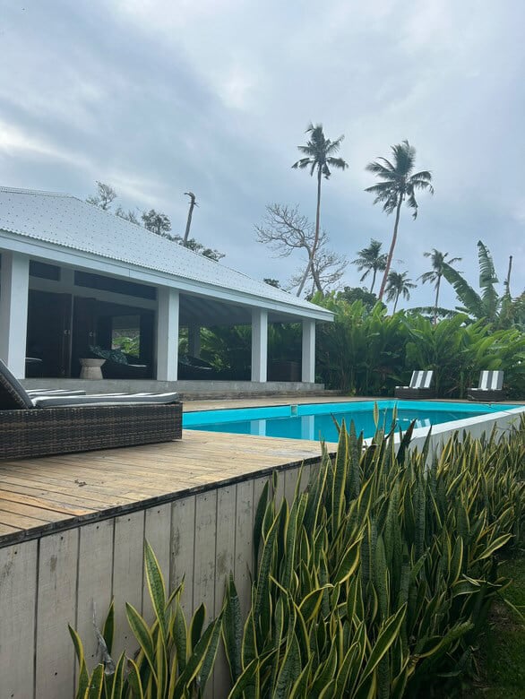Moso island swimming