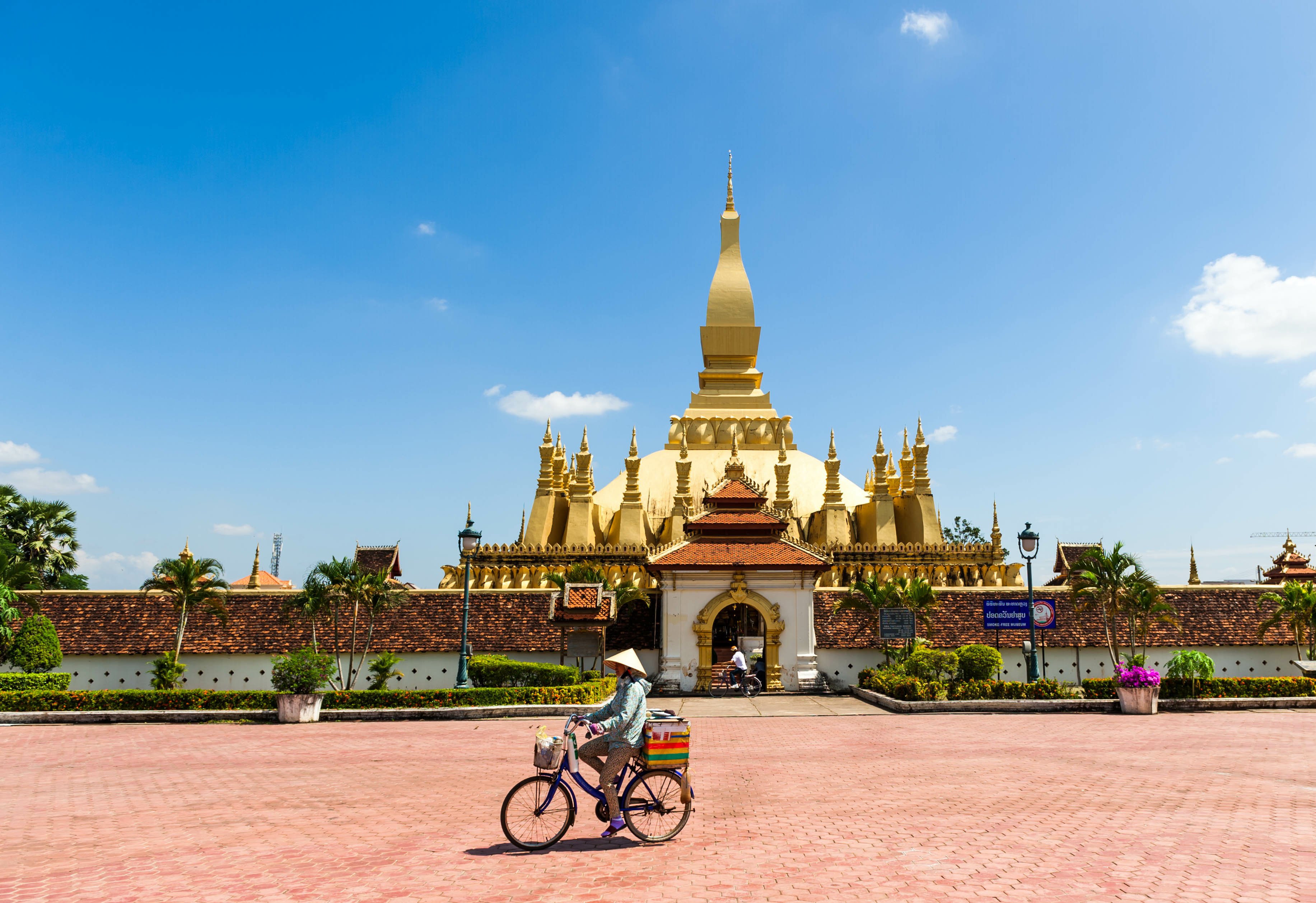 That Luong, Vientiane, Laos