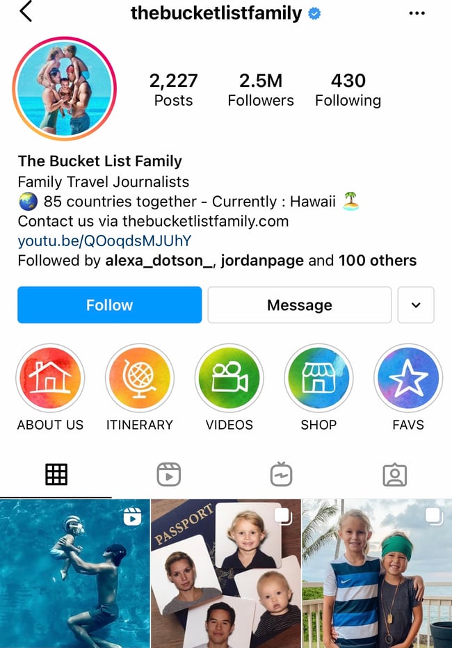 Travel Instas