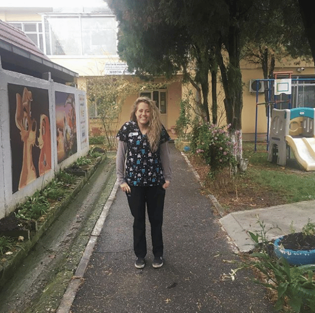 volunteer at an orphanage