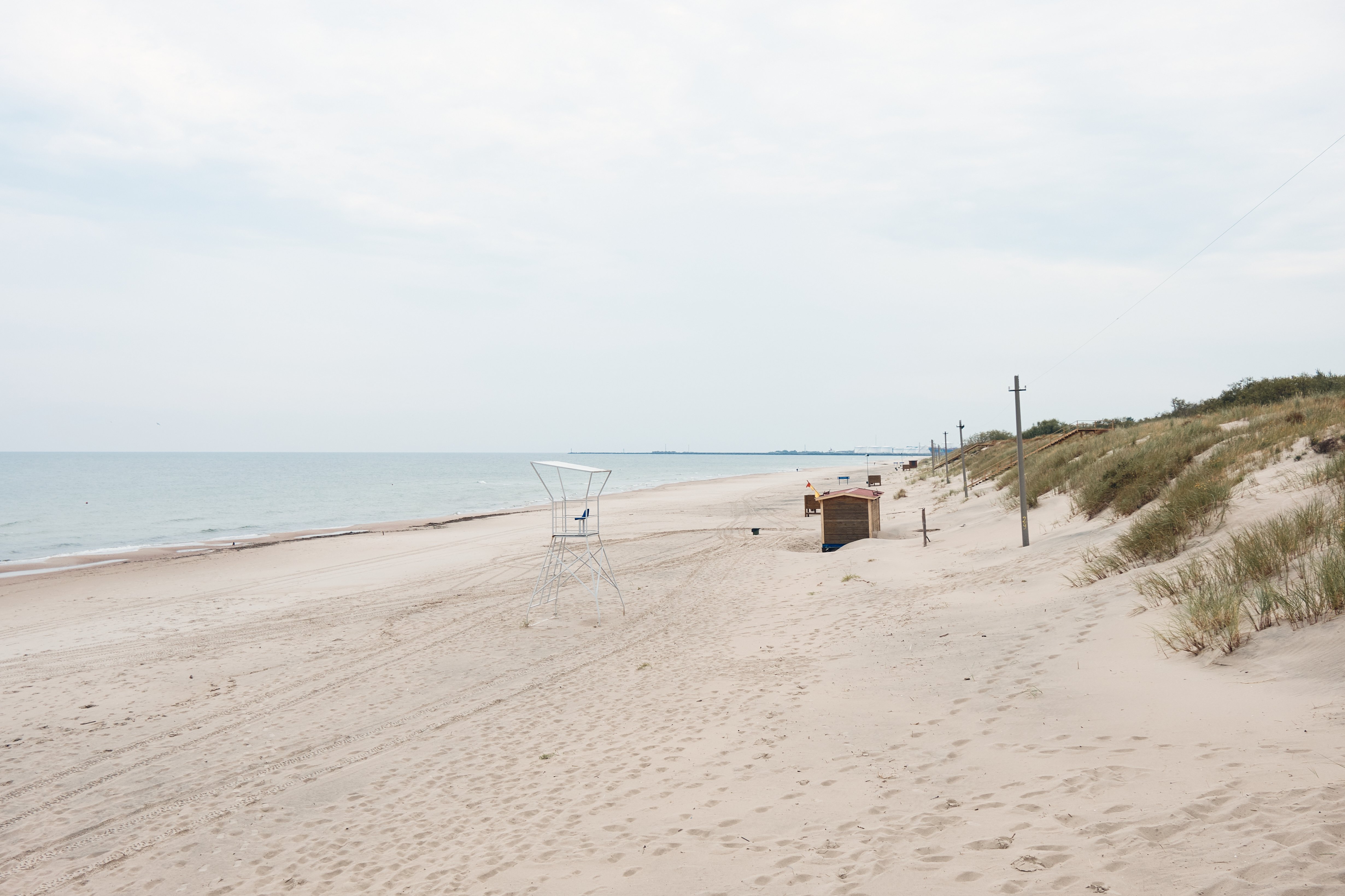 Smiltyne Beach, Klaipeda, Lithuania