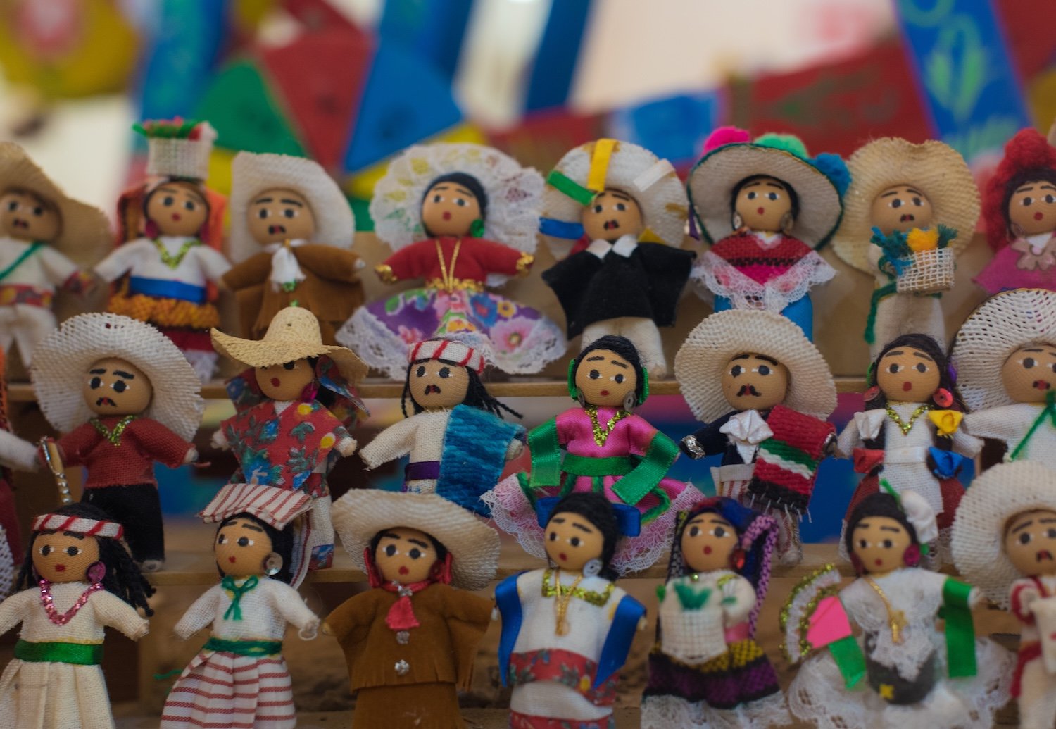 Tequis shopping in Mexico