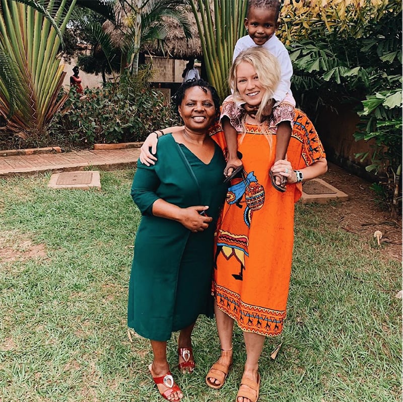 LDS volunteer in Africa