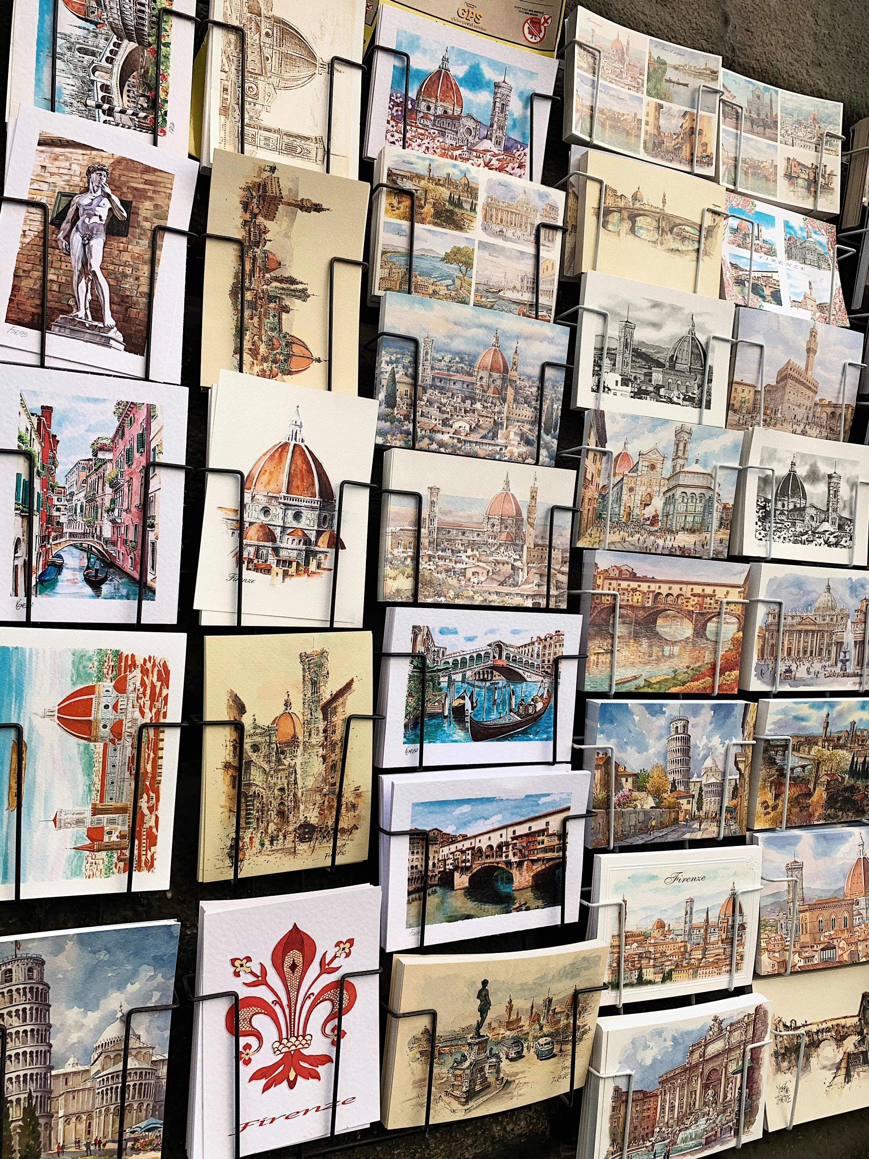 Italian postcards
