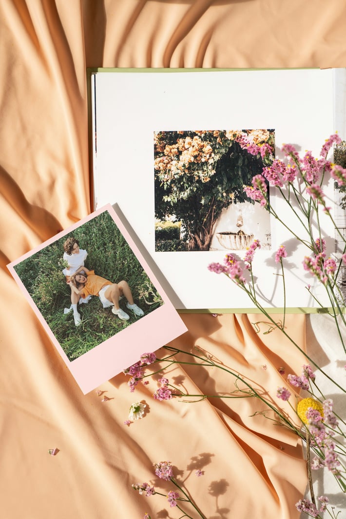 Vacation photo books